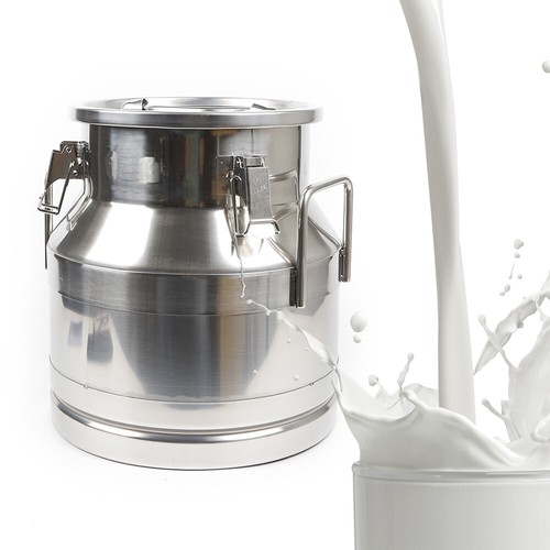 Lattiera acciaio inox 20l - lattiera,