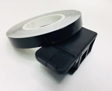 NASTRO ADESIVO STRISCE NERO RIFRANGENTE 3M PER CERCHI 17 RUOTE CERCHI MOTO  