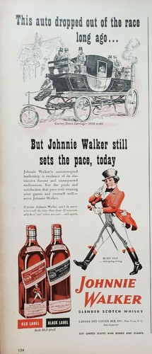 Johnnie walker scotch - scotch, print