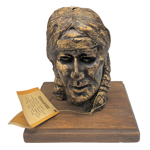 Candela cera bronzo - , ardente