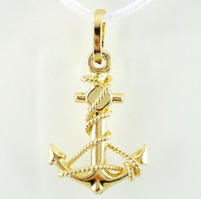 Ciondolo oro 18 kt Ancora