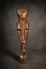 Scultura maschera etnica in
