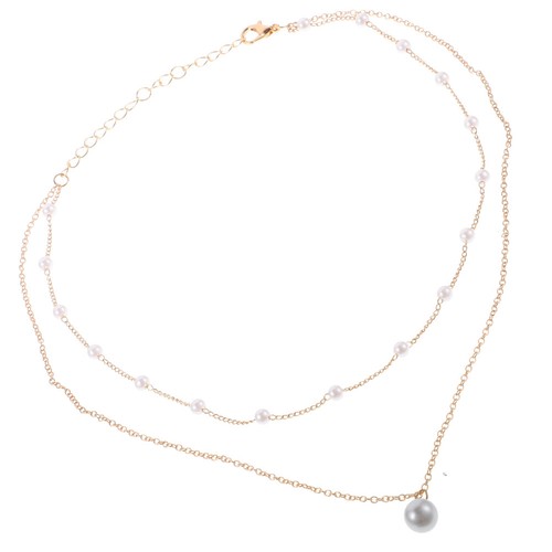 Collana perle strati - collana, di