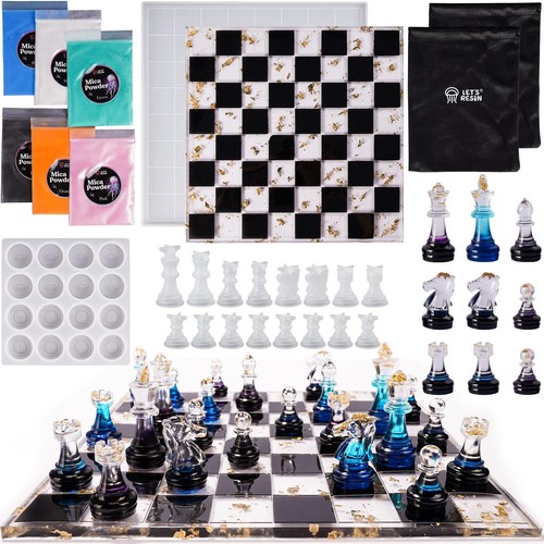 Let resin set - resin,