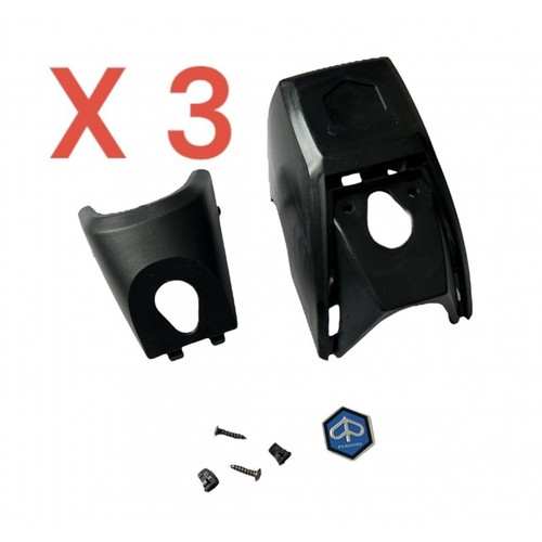 Mascherina musetto plastica - x3,