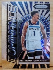Anthony Edwards Minnesota Timberwolves 2023-24 NBA Prizm #15 DOMINANCE Insert