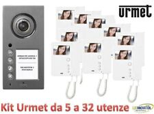 KIT VIDEOCITOFONO URMET CONDOMINIALE  6 8  10 12  14 16 18 20  DA 6  32 famiglie