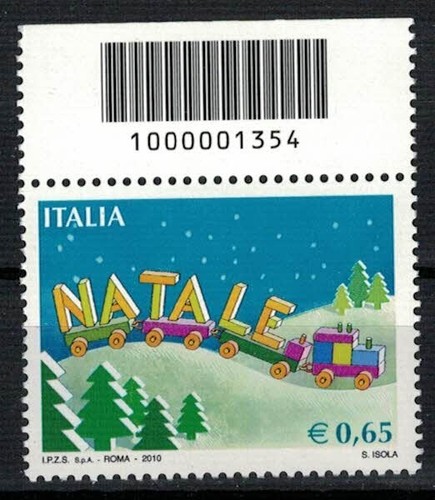 Codice barre natale - barre.,