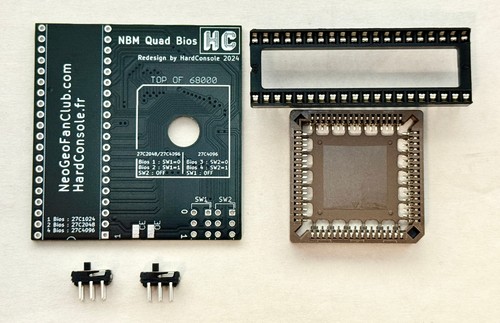 Snk neo geo mv1b - mv1c, quad