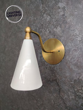 Applique da parete in ottone