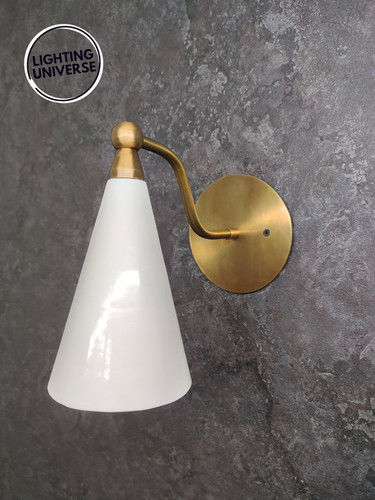 Applique parete ottone - da,