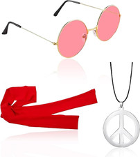 Hippie - Set Di 3 Costumi