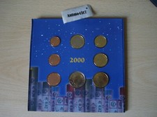 SERIE EURO BELGIO ANNO 2000 - 8 MONETE DA  DIVISIONALE  @ENTRA@