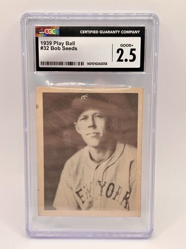 1939 play ball bob seeds - ball,