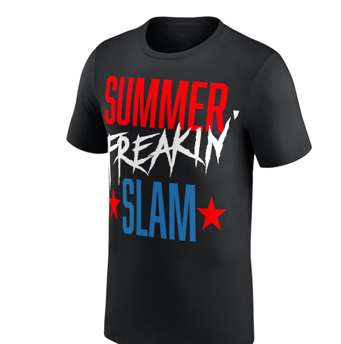Shirt nera summerslam - summerslam, 2023