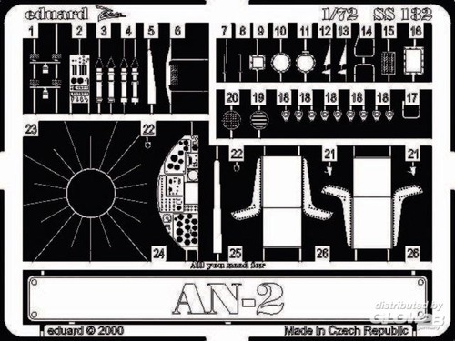 Eduard accessories antonov - accessories:,