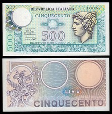 Italia - Italy   500 Lire