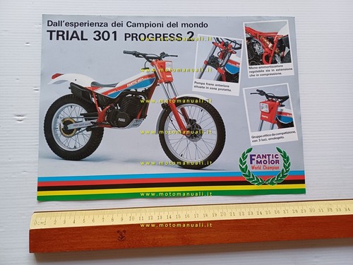 Fantic motor trial 301 - motor,