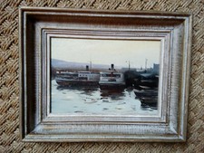 Olio " Barche Di Lago /
