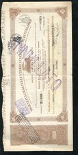 Certificato azionario azione - certificato,
