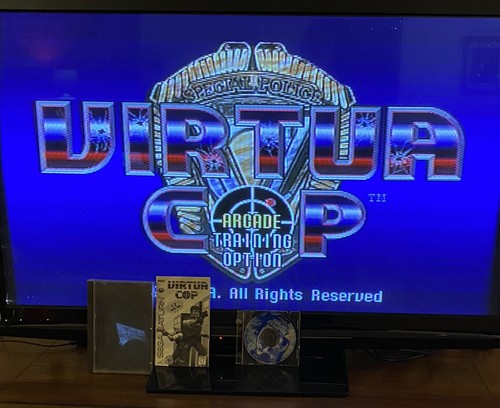 Virtua cop sega saturn - cop,