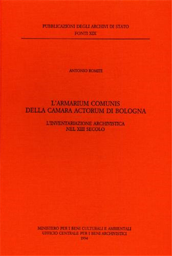 Romiti antonio l armarium - -, l'armarium