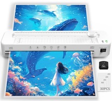 Plastificatrice A3,30 buste di plastificazione Adatto per A3/A4/A5/A6 A3