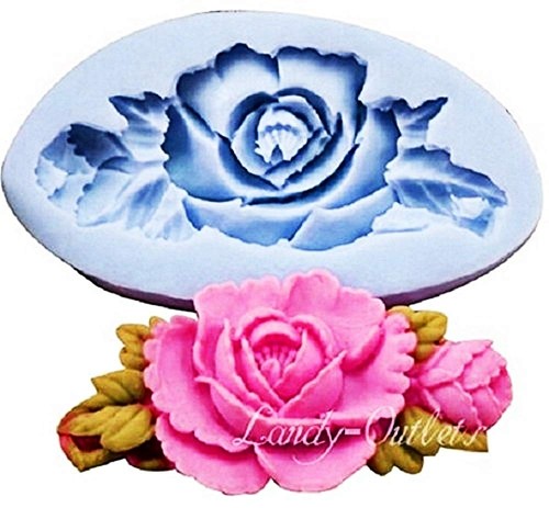 Stampo silicone rosa con - stampo,