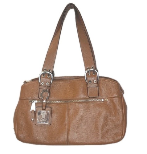 Borsa tignanello pelle marrone - tignanello,