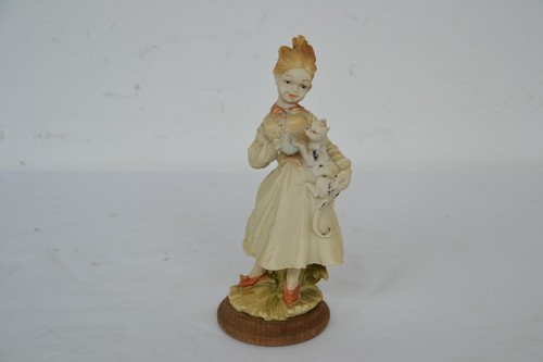 Vecchia statuina donna con - vecchia,