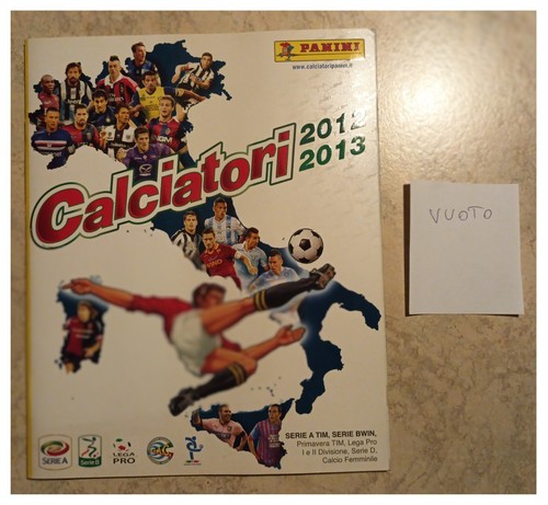 Album calciatori 2012 - /13, vuoto