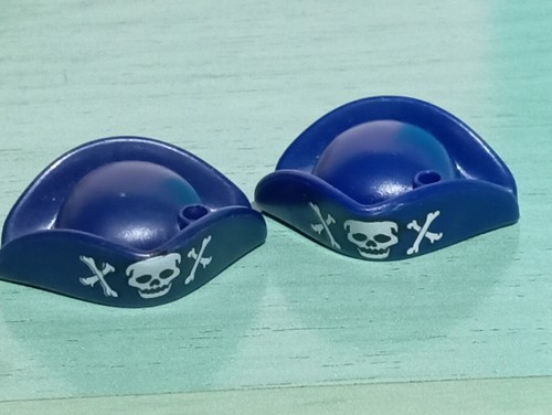 Playmobil tricorni blu - x2,