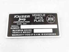 Targa dati per - dati, kaiser