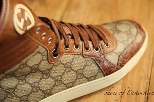 Sneakers alte gucci pelle - sneakers,