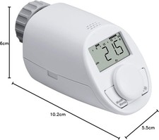 Eqiva Termostato Elettronico per Radiatore Modello N con Funzione Boost NUOVO