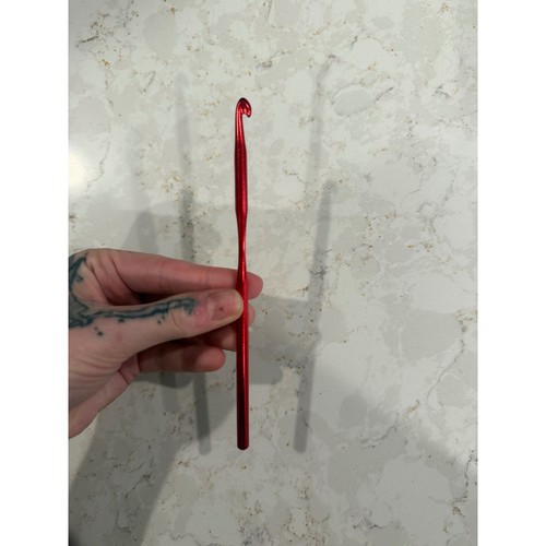 Uncinetto alluminio rosso
