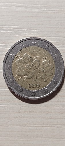 Moneta euro finlandia anno - moneta,