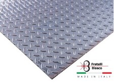 Lamiera in ferro S235JR  BUGNATA  ROBUSTA diverse dimensioni, spessore 4,5 mm 