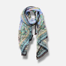 Sciarpa donna Etro blu