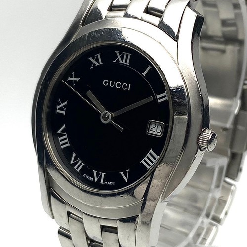 Gucci 5500m date quartz - date,
