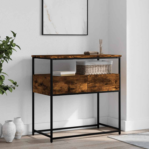 Tavolo consolle rovere fumè - tavolo,