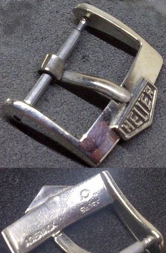 Original heuer buckle fibbia - buckle,
