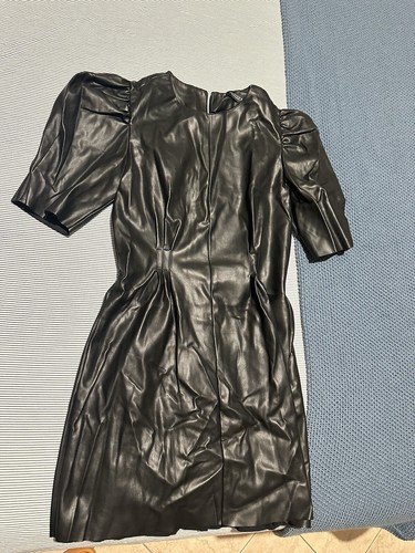 Vestito pelle manica - vestito,