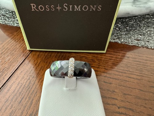 Anello ross simons ceramica - anello,