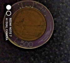 Moneta 500 lire 1982 Rara