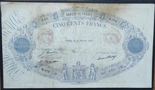 Francia banconota 500 - francia,
