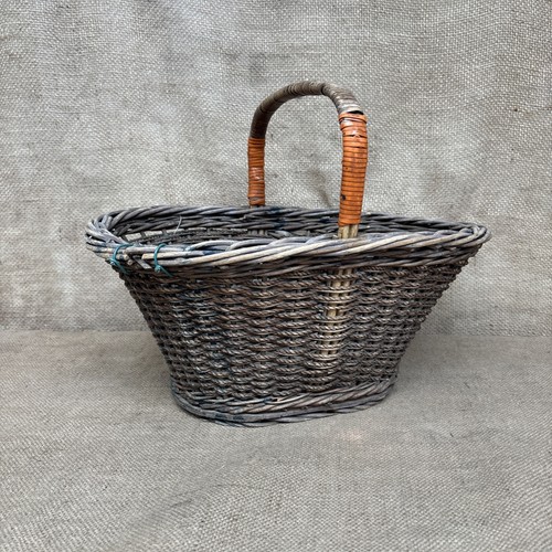 Vintage wicker basket - vintage,