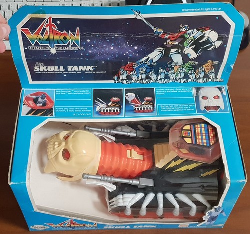 Voltron skull tank anni 80 - voltron,