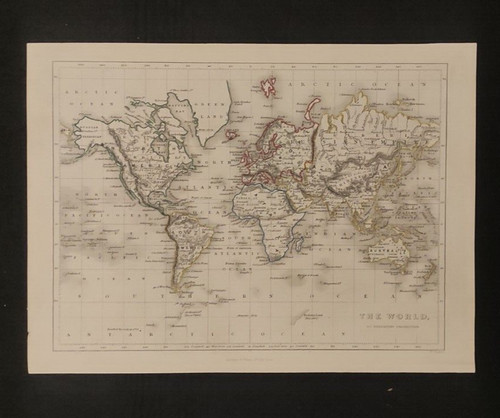 Mappa del mondo globo - mappa,