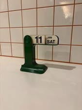 Enzo Mari per Danese Milano Timor Calendario Perpetuo Verde 1967 Made in Italy